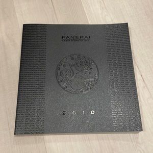 Panerai 2010 watch catalog